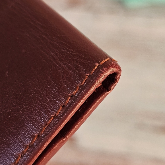 Cartier EUC Mastline Vintage Bordeaux Leather Long Wallet 🍷 - Picture 13 of 16